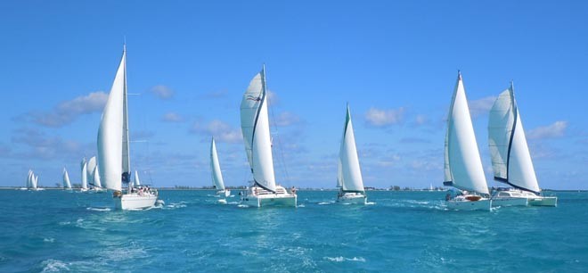 Manhattan Sailing Club in action ©  SW